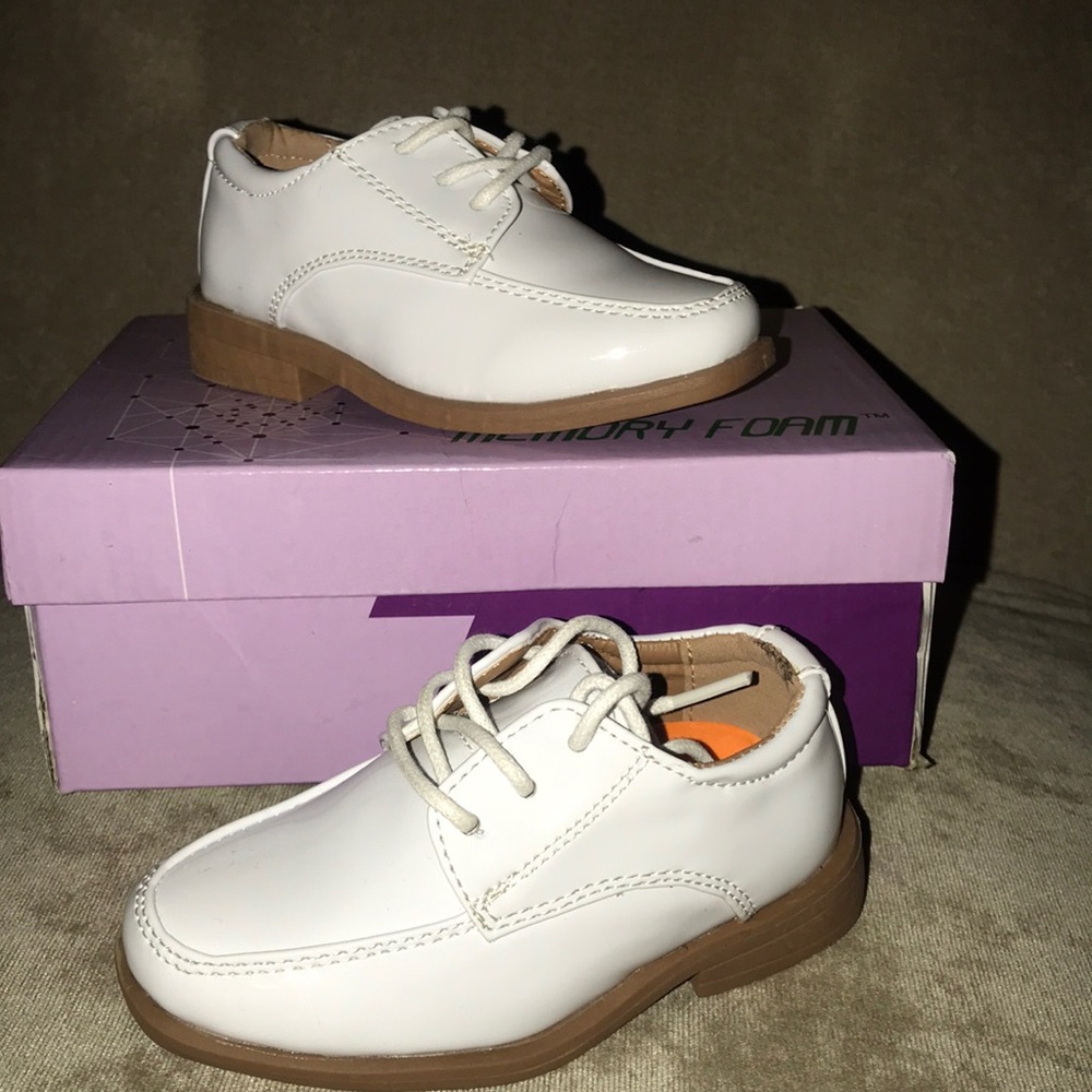 White Patent Shoes